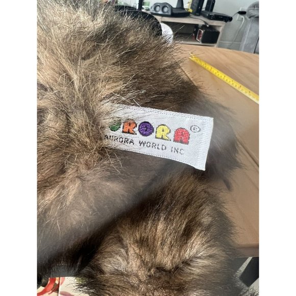 VINTAGE 19" Large Bear Aurora World Plush Bear Handmade In Indonesia - Picture 6 of 11